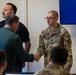 U.S. and Polish Army Personnel Receive Challenge Coins During a Physical Security Officer Course