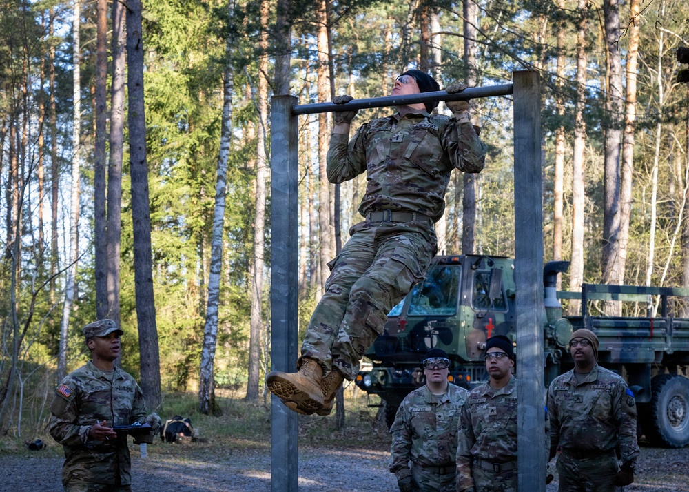 7th MSC Soldiers Compete in Best Squad Competition