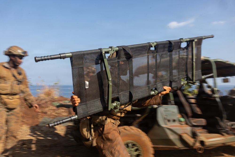 Balikatan 2026: U.S. Marines, Sailors conduct casualty evacuation drill