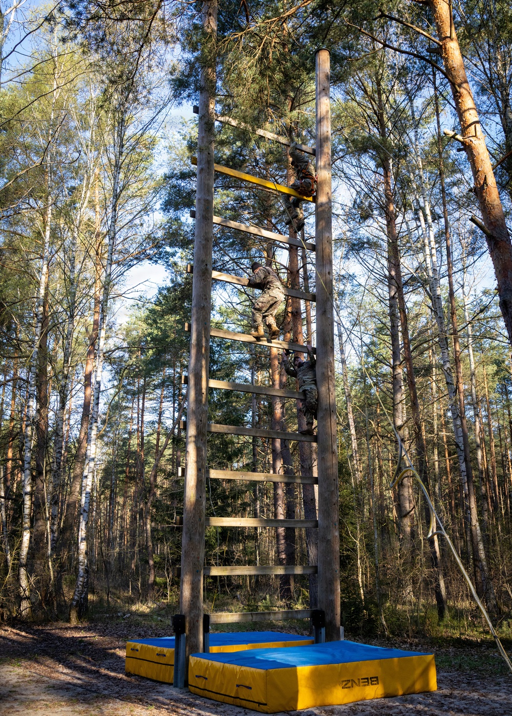 7th MSC Soldiers Compete in Best Squad Competition