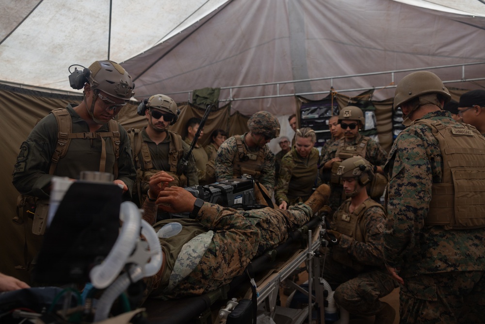 Balikatan 2026: U.S. Marines, Sailors conduct casualty evacuation drill