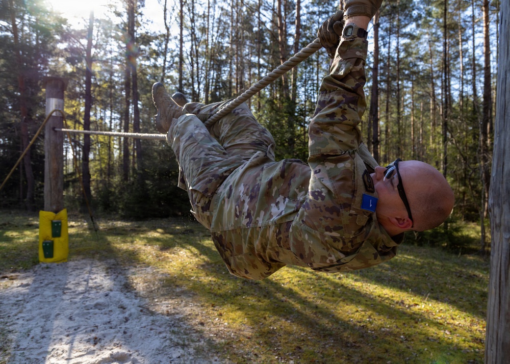 7th MSC Soldiers Compete in Best Squad Competition