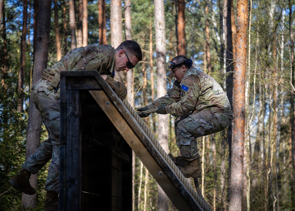 7th MSC Soldiers Compete in Best Squad Competition