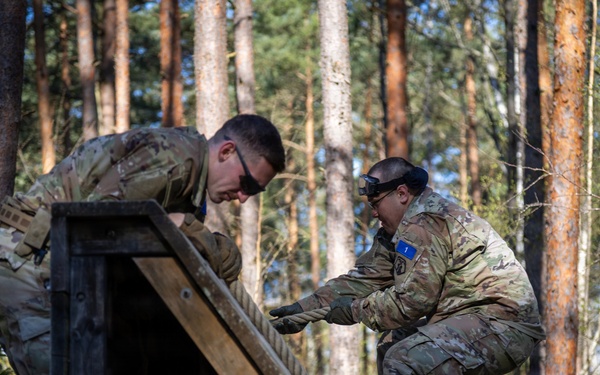 7th MSC Soldiers Compete in Best Squad Competition