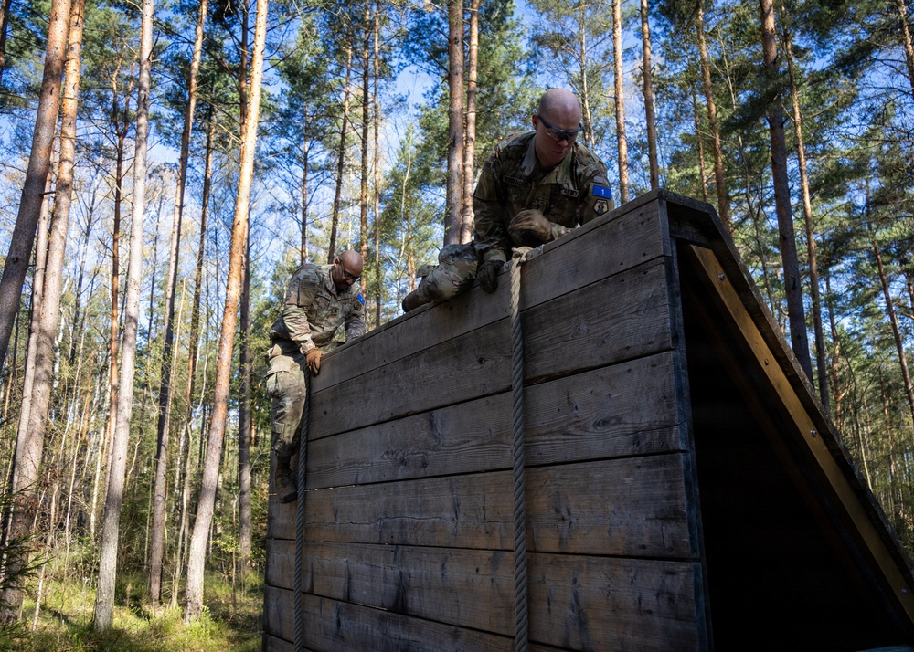 7th MSC Soldiers Compete in Best Squad Competition