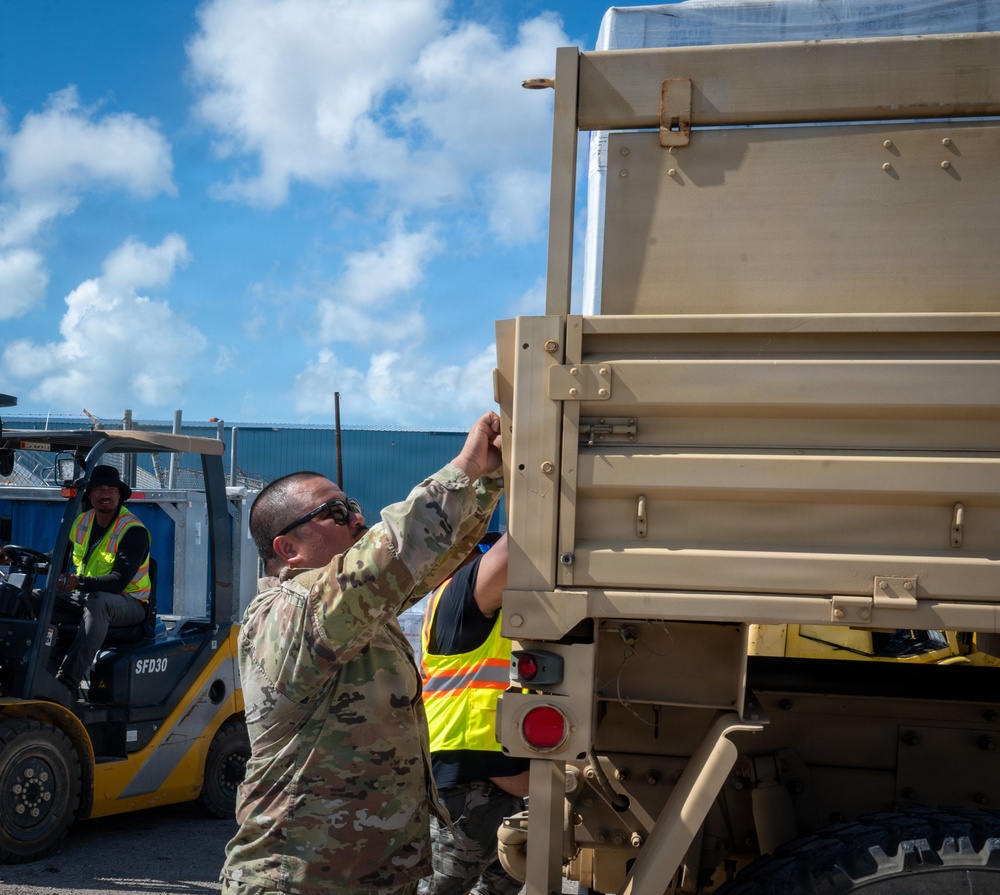 NMCB-1’s Seabees, U.S. Army help deliver water to Saipan community