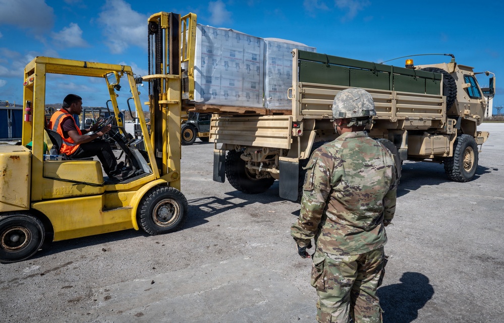 NMCB-1’s Seabees and U.S. Army help deliver water to Saipan community