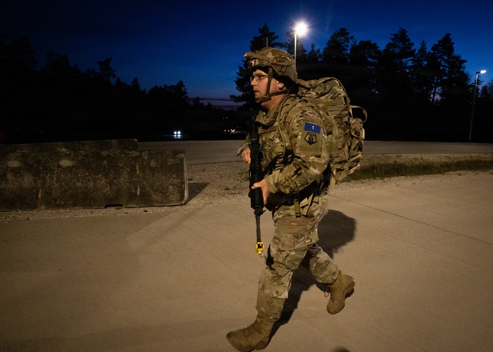 7th MSC Soldiers Compete in Best Squad Competition