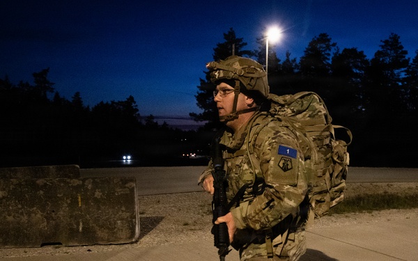 7th MSC Soldiers Compete in Best Squad Competition