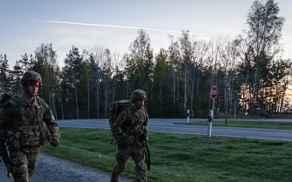 7th MSC Soldiers Compete in Best Squad Competition