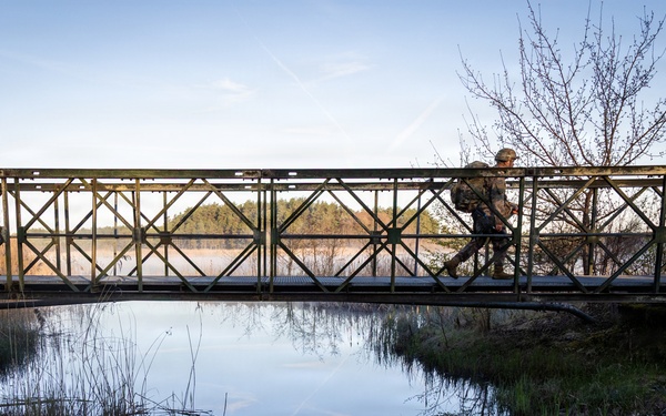 7th MSC Soldiers Compete in Best Squad Competition