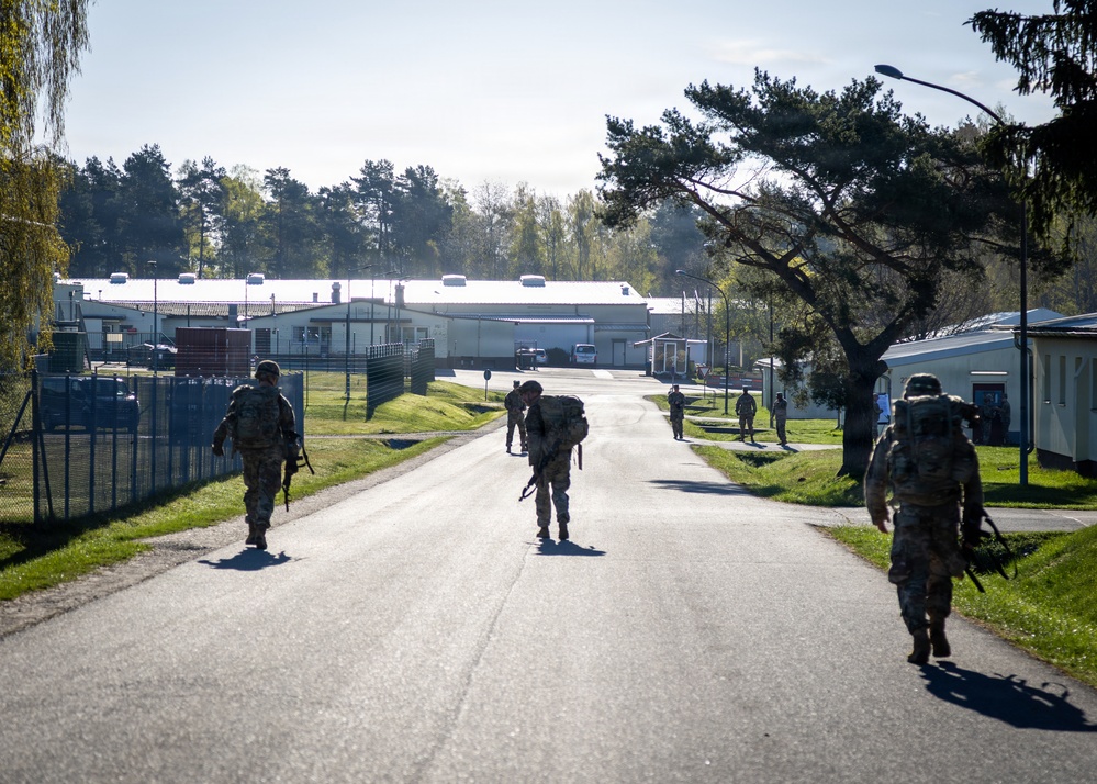 7th MSC Soldiers Compete in Best Squad Competition