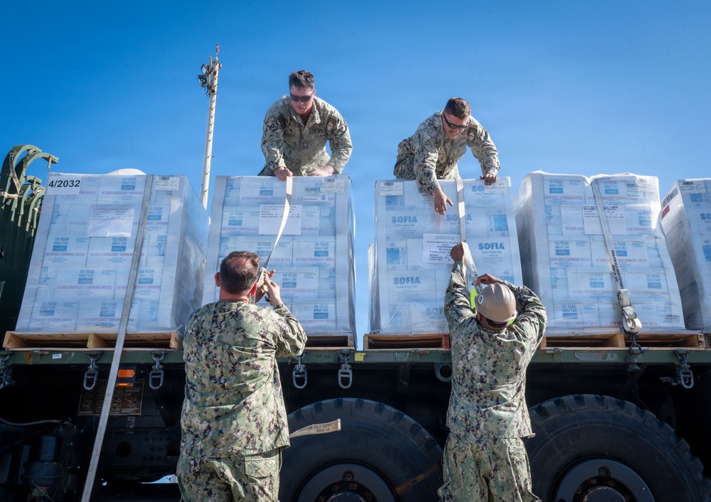 NMCB-1’s Seabees and U.S. Army help deliver water to Saipan community