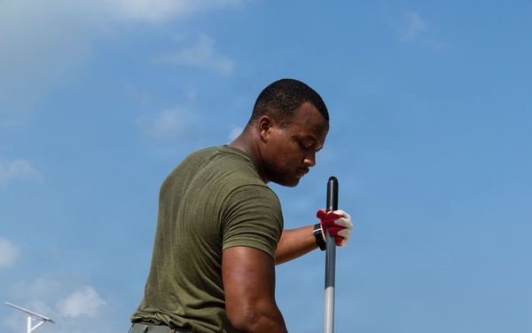 Boxer ARG Sailors and Marines Conduct Community Relations Event