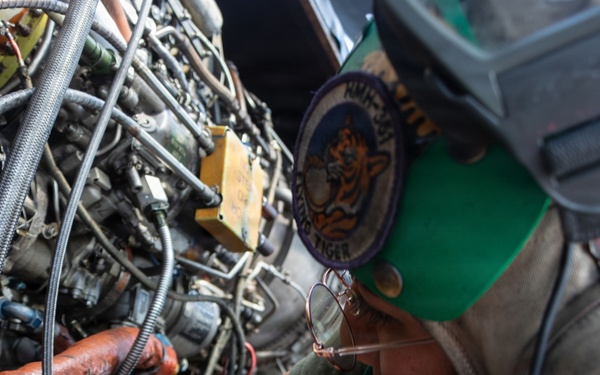 USS Portland Marines Conduct Routine Operations