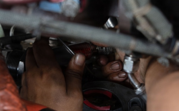 USS Portland Marines Conduct Routine Operations