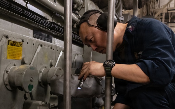 USS Portland Sailors Conduct Routine Operations