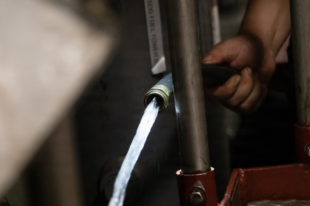 USS Portland Sailors Conduct Routine Operations