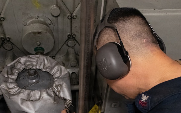 USS Portland Sailors Conduct Routine Operations