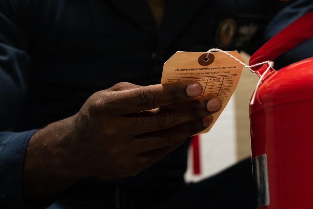 USS Portland Sailors Conduct Routine Operations