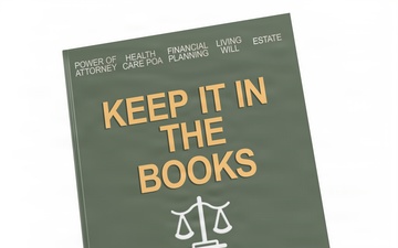 Keep legal and financial records in the books!