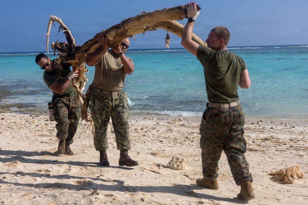 Boxer ARG and 11th MEU Sailors and Marines Provide Post-Typhoon Sinlaku Relief