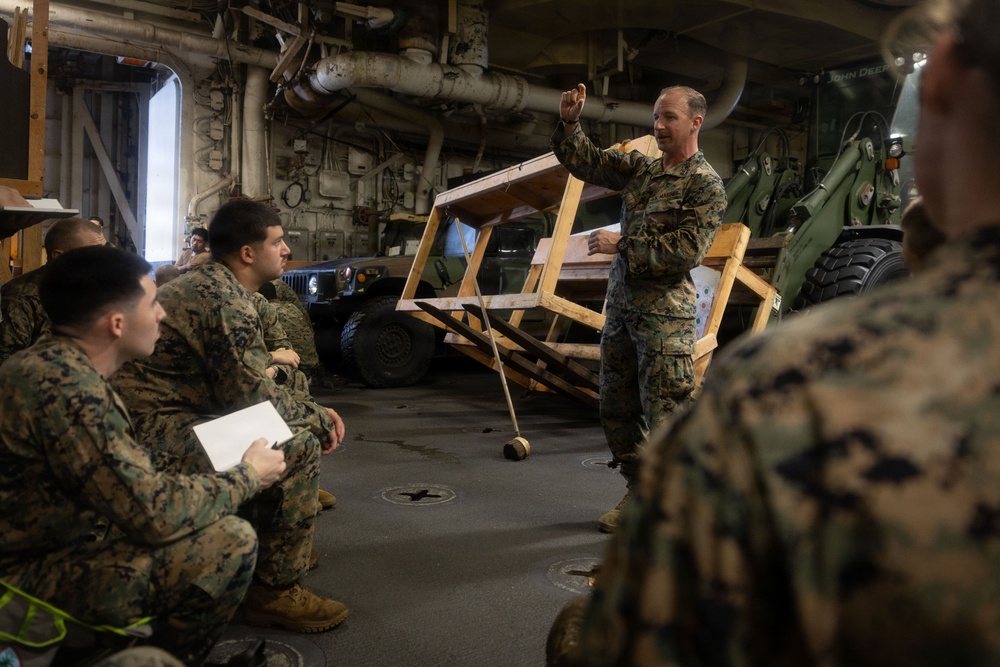 USS Boxer Conducts Maintenance and Training