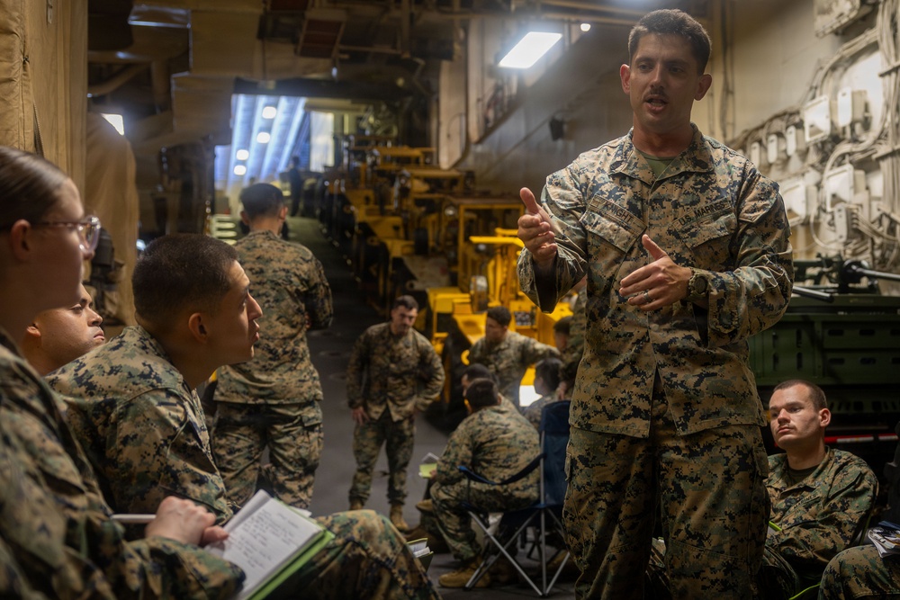 USS Boxer Conducts Maintenance and Training