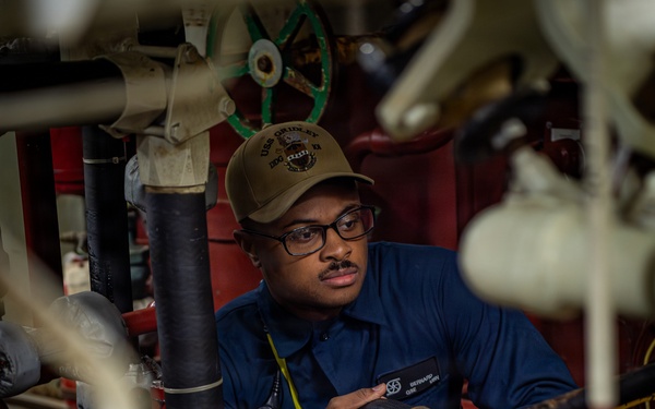 USS Gridley Damage Control Drill