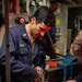 USS Gridley Sailors Perform Maintenance