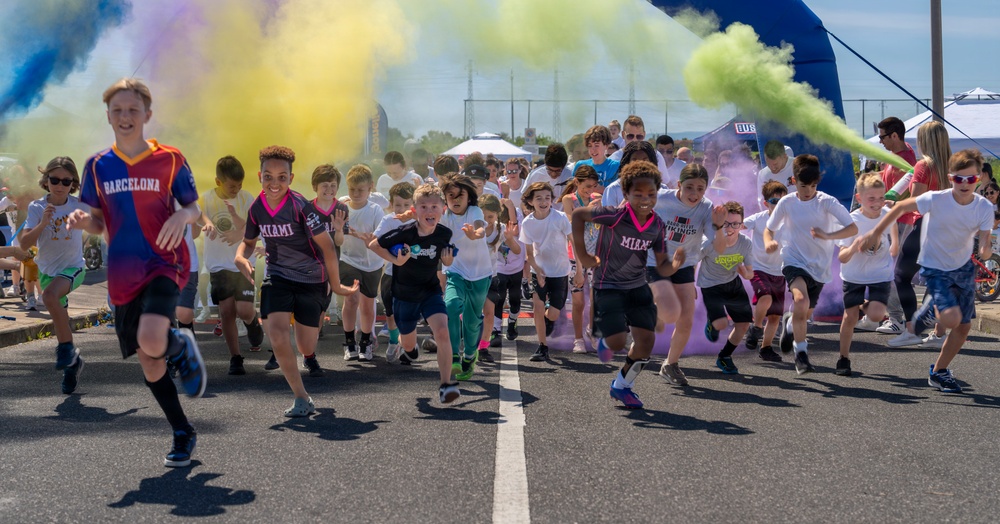NAS Sigonella MWR Color Run
