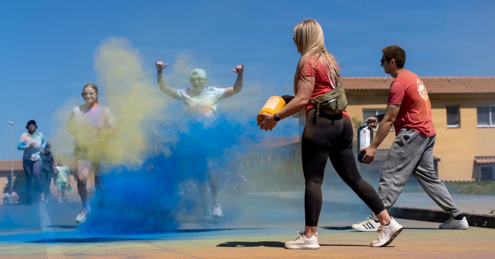 NAS Sigonella MWR Color Run