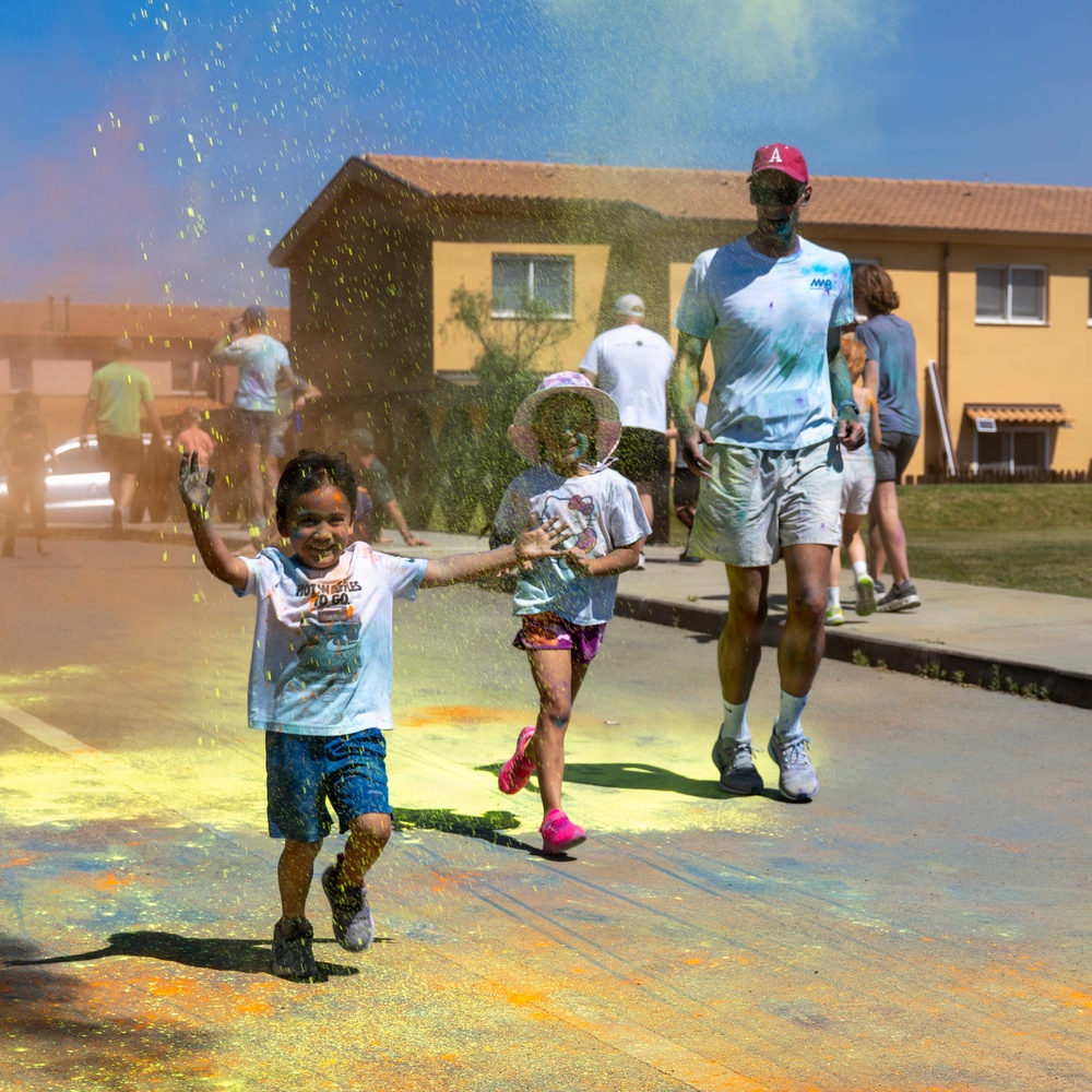 NAS Sigonella MWR Color Run