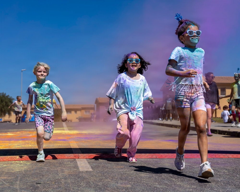 NAS Sigonella MWR Color Run
