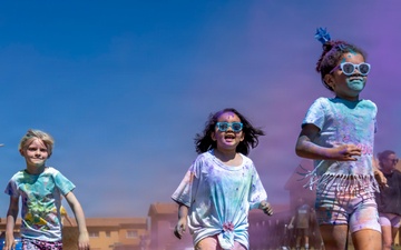 NAS Sigonella MWR Color Run