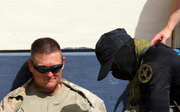 Ghana Armed Forces participate in African Lion 26 tactical combat casualty care