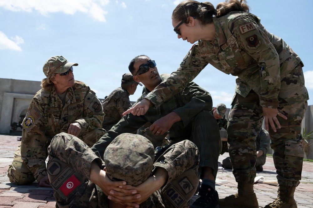 US, Tunisian medics conduct medical readiness training during African Lion 2026