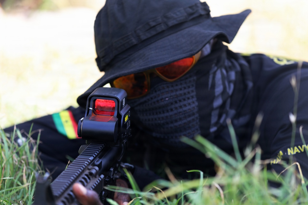Ghana Armed Forces participate in African Lion 26 tactical combat casualty care