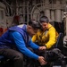 Boxer’s Morale Dog Comforts Sailors