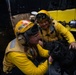 Boxer’s Morale Dog Comforts Sailors
