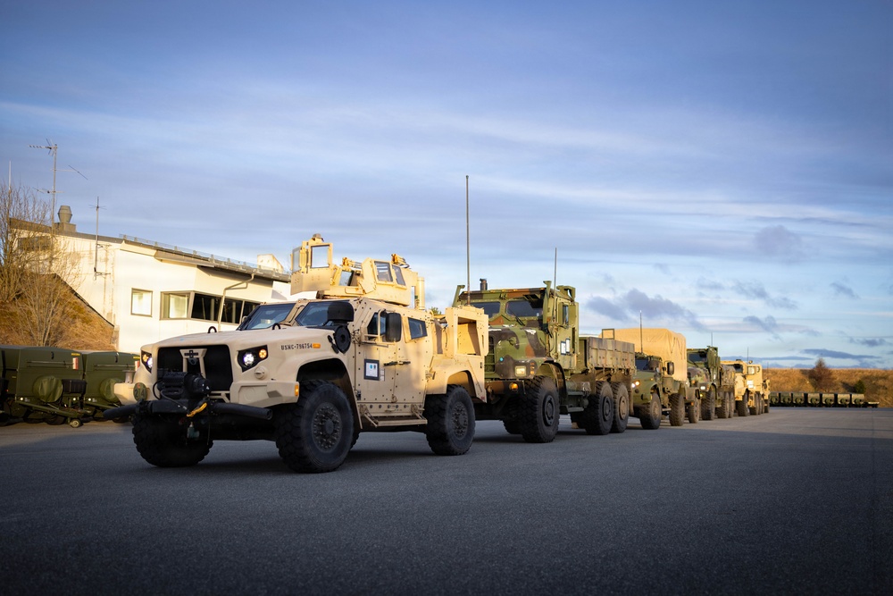 Combat Logistics Battalion 24 Completes Multinational Long-Range Convoy