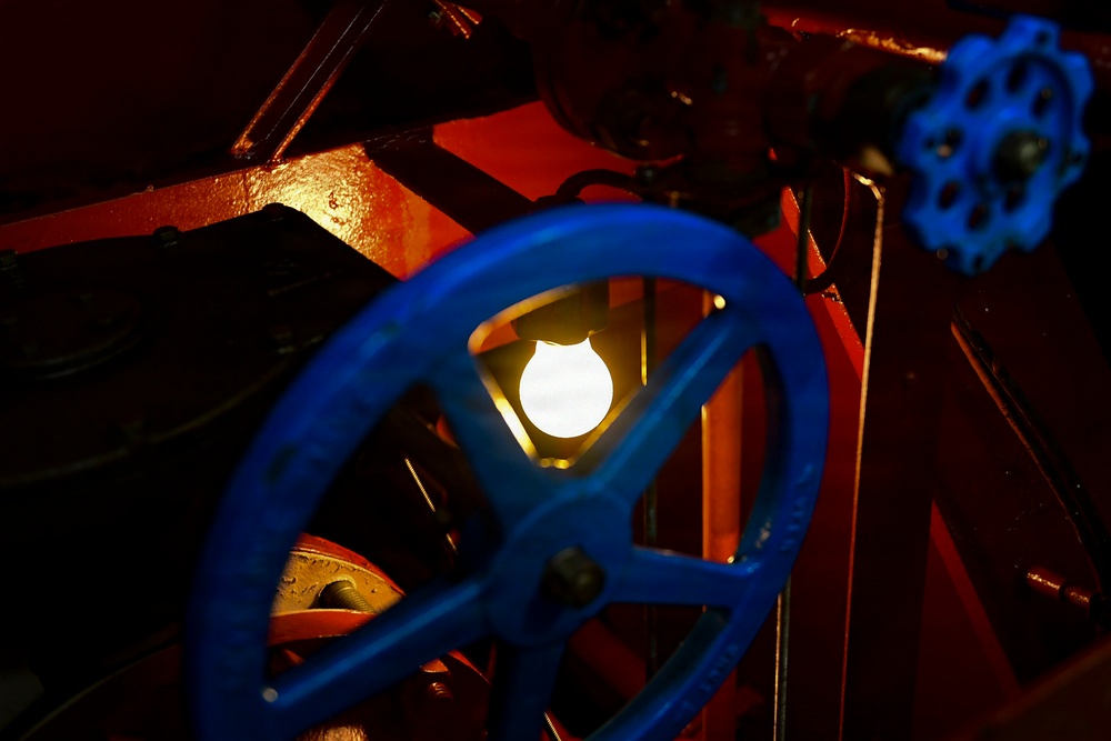 Boxer Sailors Maintain Electrical and Engine Spaces