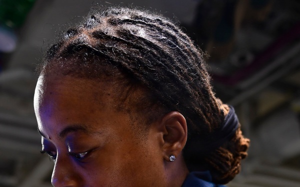 Boxer Sailors Maintain Electrical and Engine Spaces