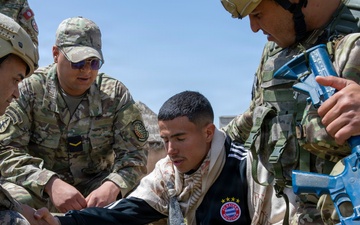 422nd CA BN, Tunisia forces conduct Civil Affairs Situational Training Exercises