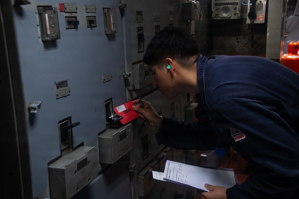 Daily Operations Aboard USS Boxer