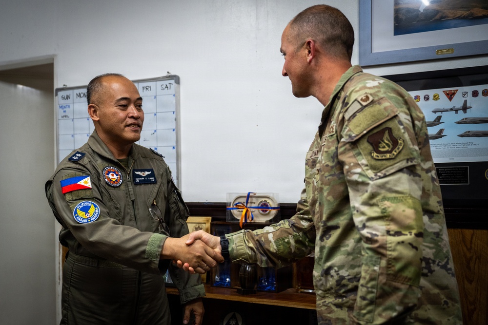 Balikatan 2026: 21st AEW and 600th ABG leadership meet to strengthen interoperability at BK26