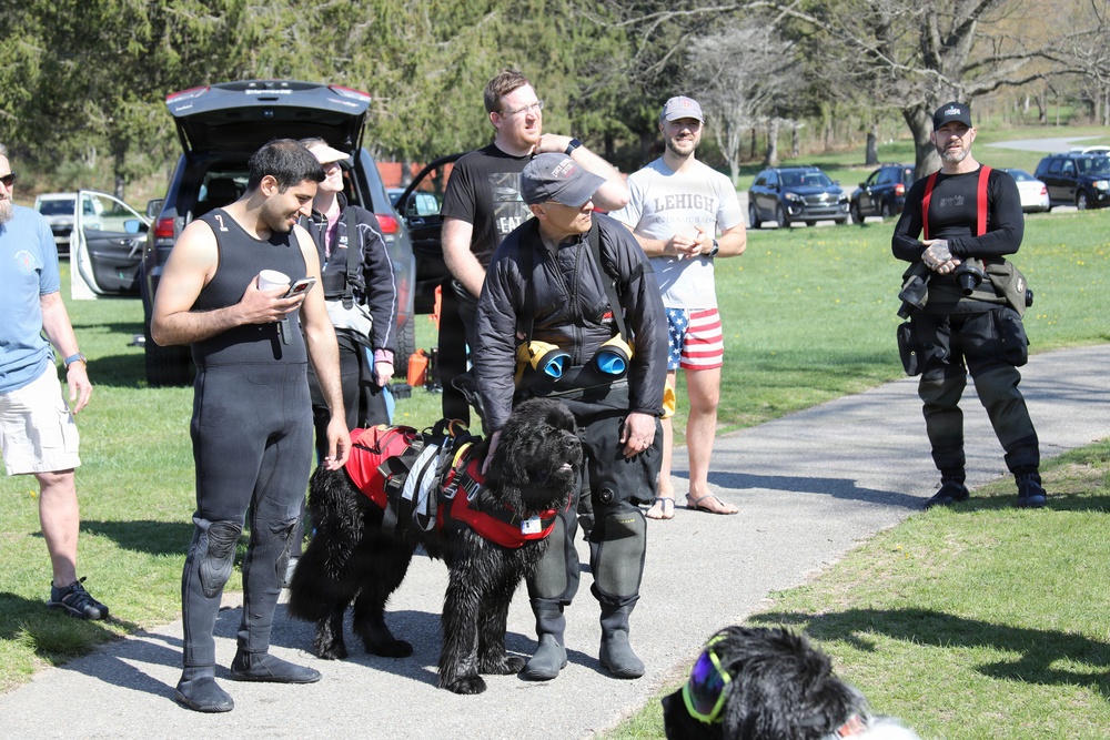 Canine Water Rescue Team at Beltzville State Park