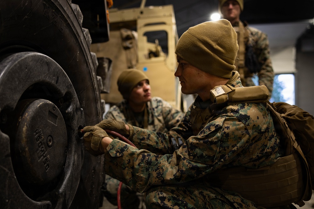 Combat Logistics Battalion 24 Showcases Unit Readiness through Long-Range Convoy
