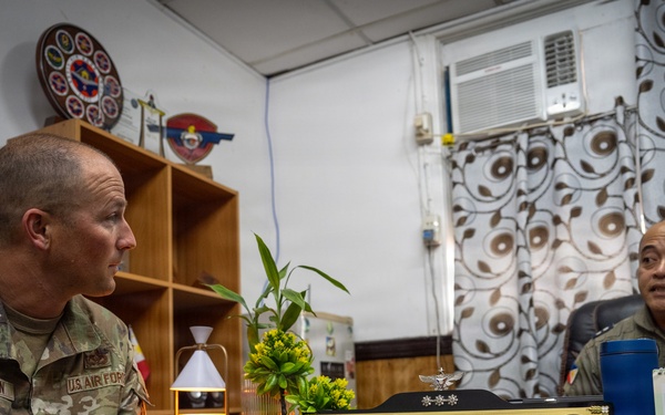 Balikatan 2026: 21st AEW and 600th ABG leadership meet to strengthen interoperability at BK26