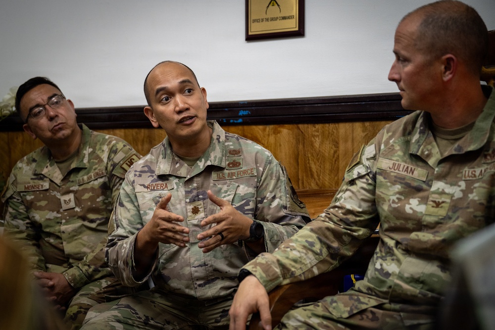 Balikatan 2026: 21st AEW and 600th ABG leadership meet to strengthen interoperability at BK26